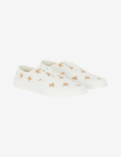 ALL OVER FOX HEAD LACED SNEAKER