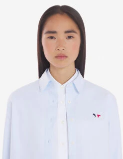 TRICOLOR FOX PATCH CLASSIC SHIRT -Maisonkitsune Store gw00444wc2010 p410 13 1