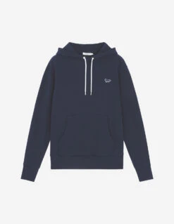 NAVY FOX PATCH CLASSIC HOODIE