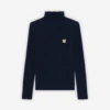 FOX HEAD PATCH FITTED TURTLENECK -Maisonkitsune Store hw00516kt1036 p480 1
