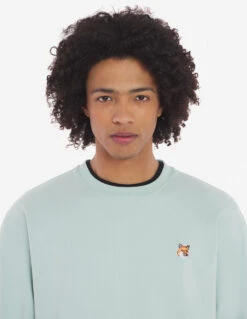FOX HEAD PATCH RELAXED SWEATSHIRT -Maisonkitsune Store km00318km0025 p429 13