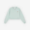 FOX HEAD PATCH CROPPED SWEATSHIRT -Maisonkitsune Store kw00329km0025 p429 01