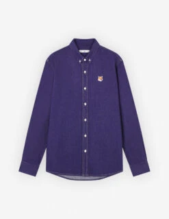 BD CASUAL SHIRT WITH INSTITUTIONAL FOX HEAD PATCH