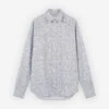 CLASSIC SHIRT IN SHIELD PRINTED COTTON -Maisonkitsune Store lm00405wc4029 m182 1