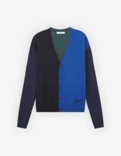 COLOUR BLOCK REGULAR CARDIGAN