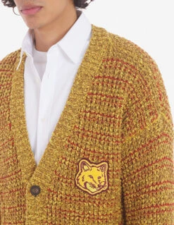 BOLD FOX HEAD CRAFTY COMFORT CARDIGAN -Maisonkitsune Store lm00508kt1095 h775 13