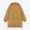 HODDED PADDED PARKA IN NYLON WITH TONAL FOX HEAD P -Maisonkitsune Store lm02205wq4018 p231 1