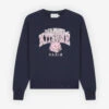 CAMPUS FOX ADJUSTED SWEATSHIRT -Maisonkitsune Store lw00301km0001 p480 1