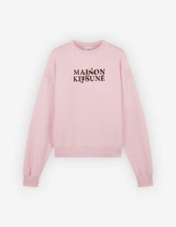 MAISON KITSUNE FLOWERS COMFORT SWEATSHIRT