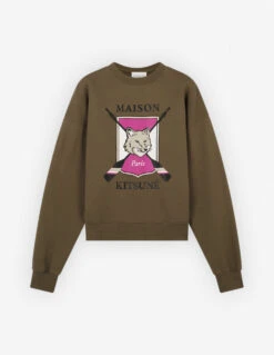 COLLEGE FOX PRINTED COMFORT SWEATSHIRT