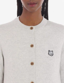BOLD FOX HEAD PATCH REGULAR CARDIGAN -Maisonkitsune Store lw00506kt1036 h120 13
