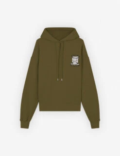 COLLEGE FOX EMBROIDERED COMFORT HOODIE
