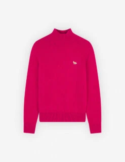 BABY FOX PATCH BOXY TURTLENECK