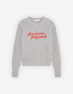 MAISON KITSUNE HANDWRITING COMFORT JUMPER