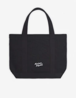 FOX HEAD TOTE BAG -Maisonkitsune Store lw05101ww0050 p199 02