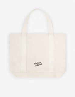 FOX HEAD TOTE BAG -Maisonkitsune Store lw05101ww0050 p700 02