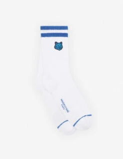 BOLD FOX HEAD PATCH SPORTY SOCKS