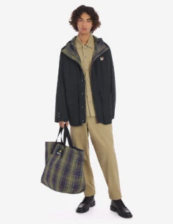 BARBOUR XMK MILITARY JACKET -Maisonkitsune Store mwb1093bk11 h198 15