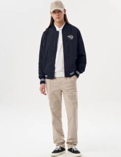 SCRIPT PINTUCK PANTS MAN -Maisonkitsune Store qz3421m01a detail c2