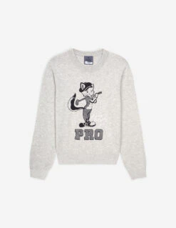 STANDING FOX PULLOVER SWEATER WOMAN