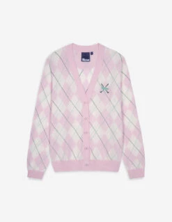 PROFILE FOX ARGYLE CARDIGAN WOMAN