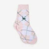 PROFILE FOX ARGYLE SOCKS WOMAN -Maisonkitsune Store qz34ktw01y p601 1
