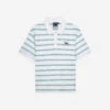 PROFILE FOX S/SLEEVE STRIPE POLO SHIRT WOMAN -Maisonkitsune Store qz3542w051 p101 1