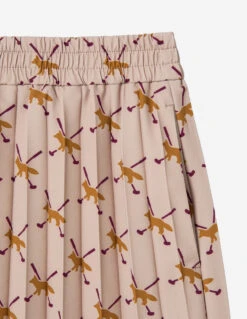 Women Profile Fox Monogram Skirt -Maisonkitsune Store qz3927w05a thnail god 3 1