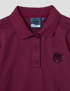 Women Fox Head Short Sleeve Polo Shirt -Maisonkitsune Store qz3942w03z thnail god 3