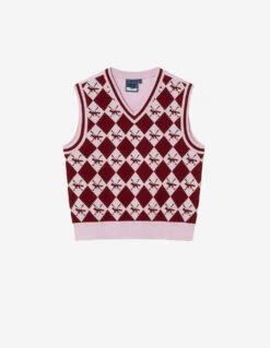 Women Profile Fox Argyle Vest