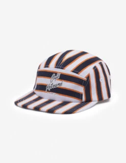 CAFE KITSUNE STRIPED 5P CAP
