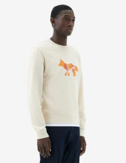 FOX CAFE KITSUNE CLASSIC SWEATSHIRT -Maisonkitsune Store spcku00303 p203 4 h