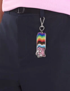 PRIDE FOX METAL KEYRING -Maisonkitsune Store spprkm05301 m000 11