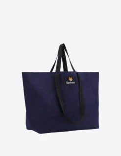 BARBOUR X MK REVERSIBLE TOTE BAG -Maisonkitsune Store uba0692ny71 h198 3 2